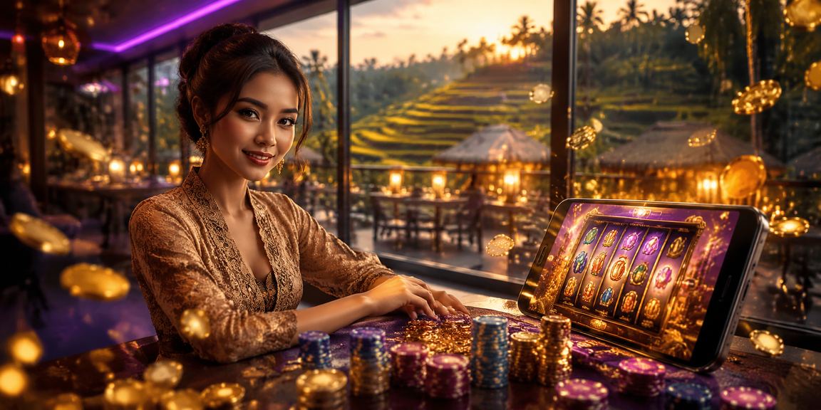 Pemain menikmati permainan slot di platform bowototo